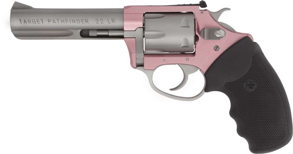 Handguns Charter Arms 4.20" 22LR CHA 52232 PATHFINDER LITE 22  4.2 8SHOT  AS PNK/SS • Model: 4.20"